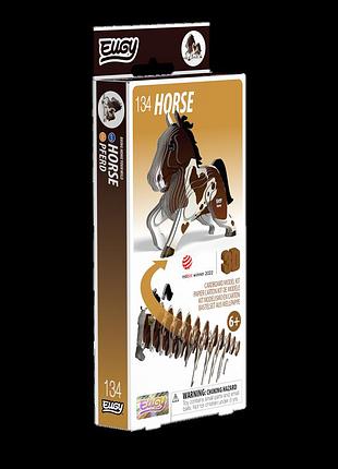 Сборная 3д модель зоопарк: лошадь (xeg-134) 2