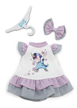 Набір одягу orange lucky dog lucky yoyo look: чарівний єдиноріг (l066)