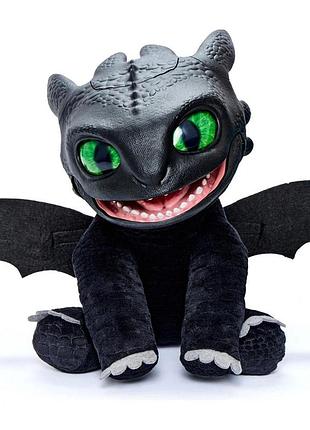 Інтерактивна м'яка іграшка puppetronic by real fx - беззубик (httyd-1001-01)