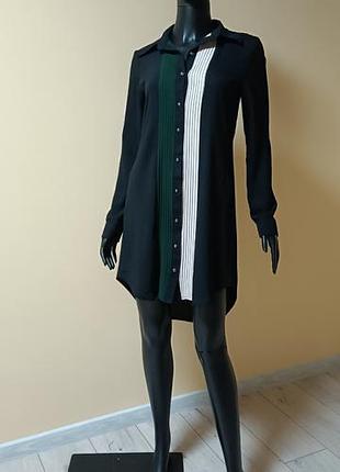 Коротка шифонова сукня