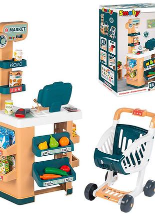 Інтерактивний маркет з візком, звук. ефектом, аксес., 48,9х38,5х89,6 см, 3+ (350238)