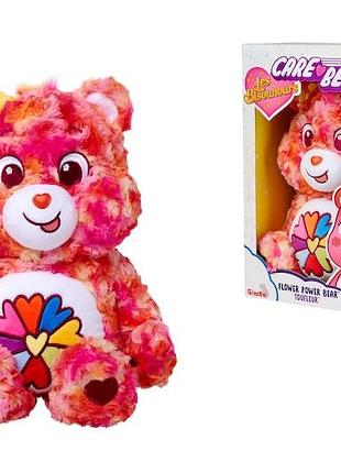 М'яка іграшка ведмідь "care bears. квітковий", 35 см, 0 міс+ (6305878001)
