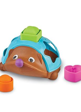 Навчальний ігровий набір learning resources spike the fine motor hedgehog™ - pop-it сортер їжачок (ler9118) 3