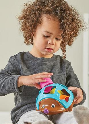 Навчальний ігровий набір learning resources spike the fine motor hedgehog™ - pop-it сортер їжачок (ler9118) 5
