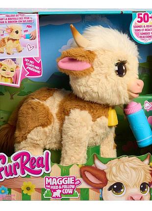 Інтерактивна іграшка furreal – корівка меггі (28158)
