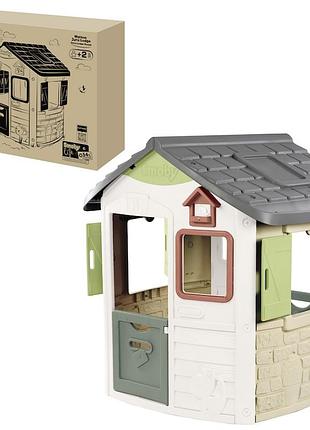 Будинок лісника smoby life "нео" зі ставнями, 123x115x132 см, 2+ (7600810504)