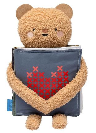 Розвивальна книжка-розкладушка 2-в-1 – обійми ведмедика (13795)