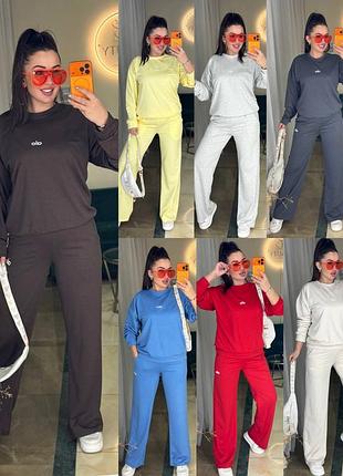 Новинка 2026 стильний костюм шоколад та в кольорах двохніть 42 52