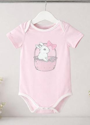 Боді пасхальний кролик для дівчинки 86 см (18-23м)