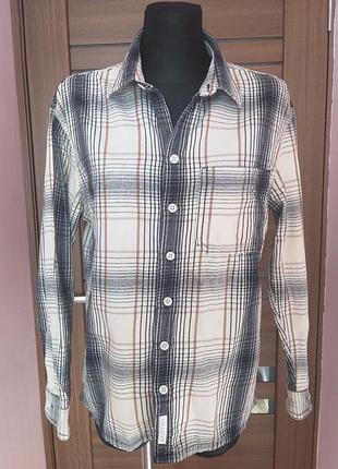 Рубашка в клетку/xs