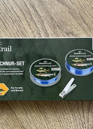 Набір лески рибальської волосіні rocktrail