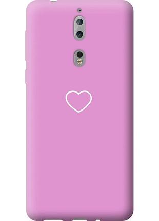 Чехол силиконовый на телефон nokia 8 сердце 2 "4863u-1115-58250"