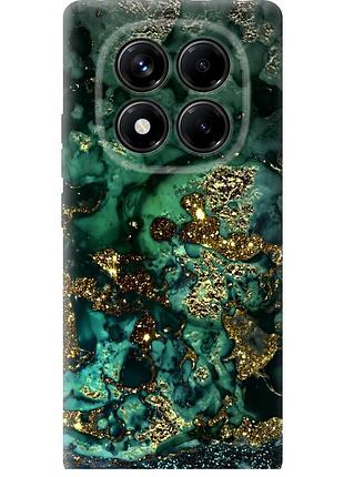 Чохол силіконовий на телефон xiaomi redmi note 14 pro 4g мармур золото багатство "5419u-3808-58250"