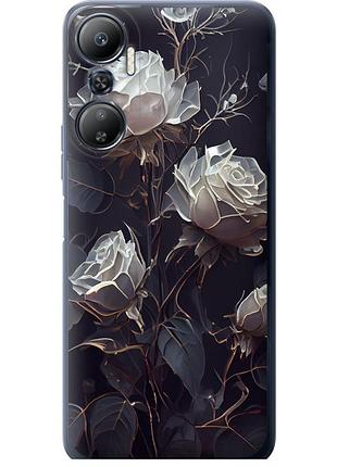 Чохол силіконовий на телефон infinix hot 20 троянди 2 "5550u-2966-58250"
