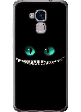 Чохол 2d пластиковий на телефон huawei gt3 чеширський кіт "689t-472-58250"