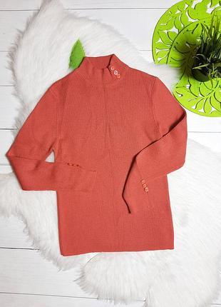 Гольф водолазка в рубчик