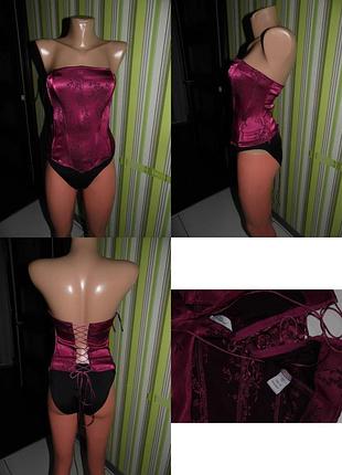 Шикарный корсет - new look uk 12 - румыния - сток!!!