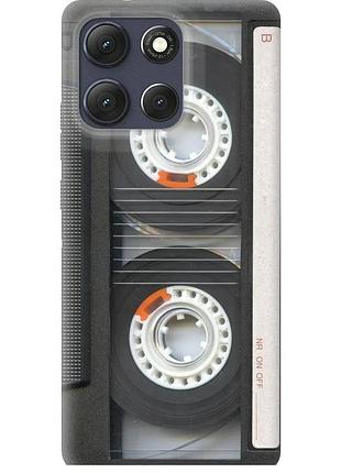 Чехол силиконовый на телефон motorola moto g86 кассета "876u-4115-58250"