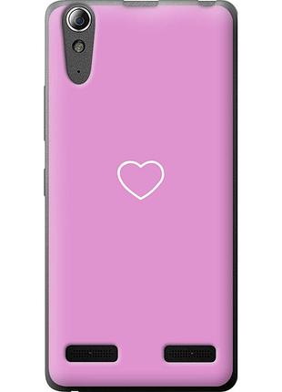 Чехол силиконовый на телефон lenovo a6000 сердце 2 "4863u-103-58250"