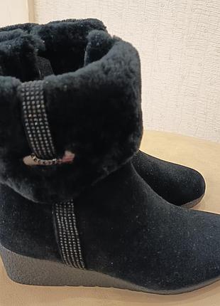 Полусапожки женские очень теплые
