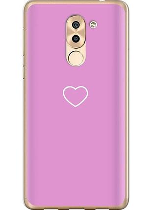 Чохол 2d пластиковий на телефон huawei mate 9 lite серце 2 "4863t-474-58250"