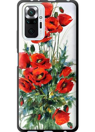 Чехол tpu на телефон xiaomi redmi note 10 pro маки "523b-2297-58250"