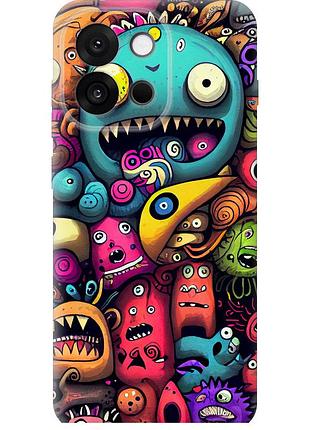 Чехол силиконовый на телефон oneplus 13t 5g / 13s 5g cмешные монстры "5549u-4026-58250"
