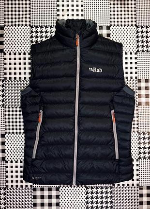 Жилетка rab electron пуховая на технологии pertex quantum pro