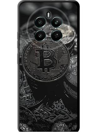 Чохол tpu на телефон realme 12+ black bitcoin "6090b-3650-58250"