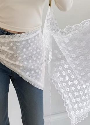 Мереживна косинка хустинка аксесуар стиль весна pinterest мода