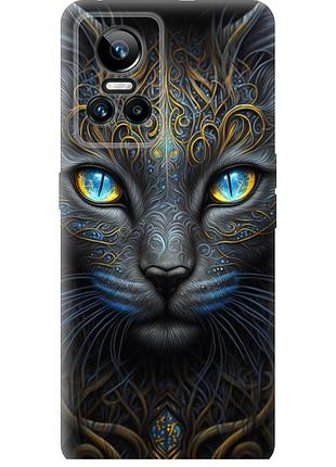 Чохол силіконовий на телефон realme gt neo3 кішка "5548u-2590-58250"