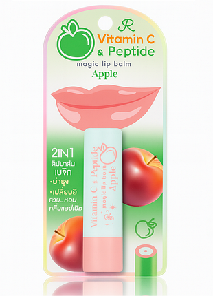 Проявляється помада-бальзам ar з вітаміном c і пептидами, яблуко, 3,4 г