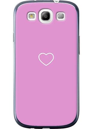 Чохол 2d пластиковий на телефон samsung galaxy s3 duos i9300i серце 2 "4863t-50-58250"