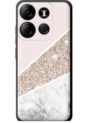 Чехол tpu на телефон tecno spark go 2023 bf7 пастельный мрамор "4342b-2952-58250"