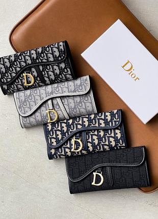 Гаманець-візитниця christian dior saddle