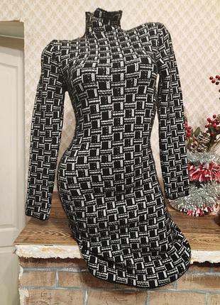 Сукня в'язана тепла