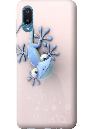 Чохол силіконовий на телефон samsung galaxy a02 a022g гекончик "1094u-2260-58250"