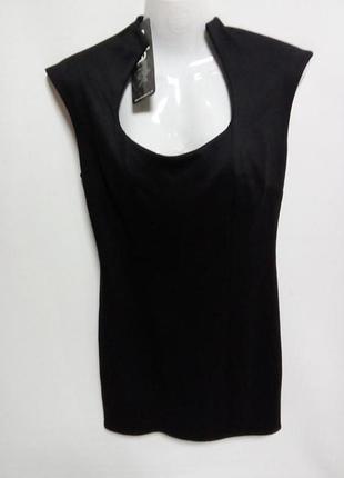 Платье миди 
черный цвет