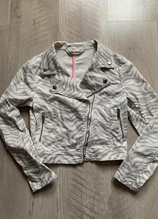 Укорочена котонова косуха . жакет