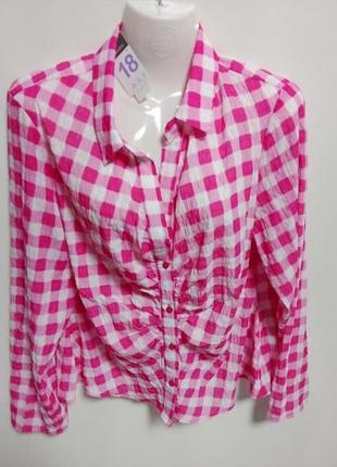 Рубашка, блуза в клетку