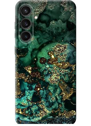 Чохол силіконовий на телефон samsung galaxy s23 fe мармур золото багатство "5419u-3136-58250"