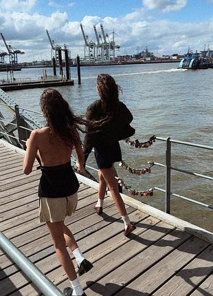 Мини-шорты-чинос 3