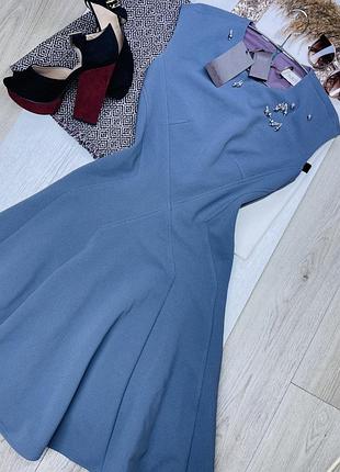 Нова вечірня сукня burvin s приталена сукня кльош пишне плаття святкове з бусинами