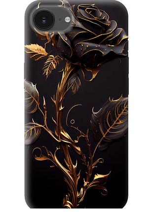 Чехол силиконовый на телефон iphone se 4 роза 3 "5552u-3652-58250"