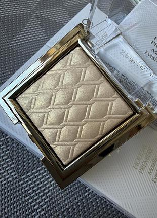 Тіні для повік kiko milano holiday première metallic eyeshadow 01-gold ouverture золотисті кіко
