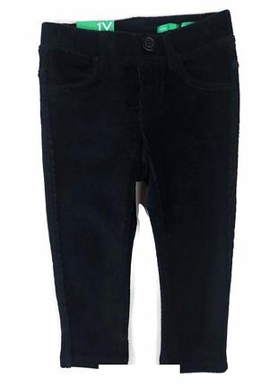 Штани вельветові benetton для малюків на зріст 80 см