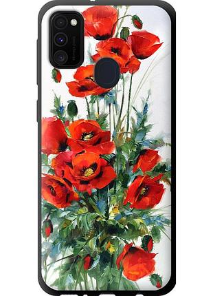 Чехол tpu на телефон samsung galaxy m21 m215f маки "523b-2016-58250"