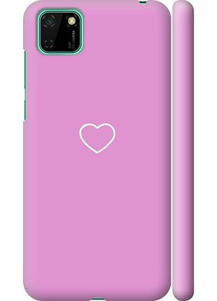 Чохол 3d пластиковий матовий на телефон huawei y5p серце 2 "4863m-1936-58250"