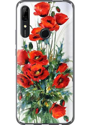 Чохол силіконовий на телефон huawei p smart z маки "523u-1704-58250"