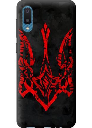 Чохол tpu патріотичний на телефон samsung galaxy a02 a022g герб україни "5319b-2260-58250"